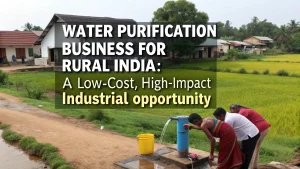 Water Purification Business for Rural India: A Low-Cost, High-Impact Industrial Opportunity